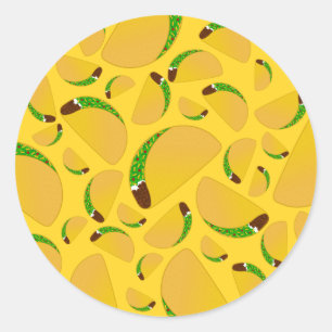 Adesivo Tacos amarelo