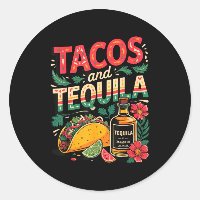 Adesivo Tacos e  (Frente)
