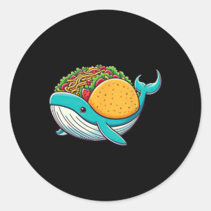 Adesivo Tacos engraçados Oceanos Crianças do Oceano Menina