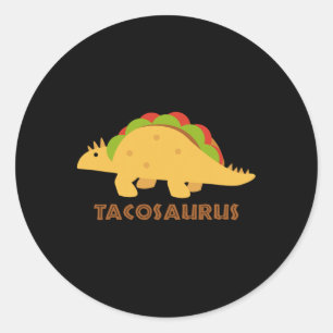 Adesivo Tacos mexicanos Engraçados Tacos Dino Amantes do T
