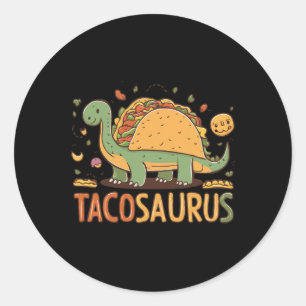 Adesivo Tacosaurus Taco Dinosaur Dino Funny Cinco De Mayo