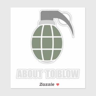 Adesivo Tactical Army Grenade