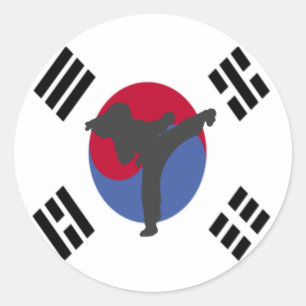 Adesivo Tae Kwon Do Kicker femininos Stickers