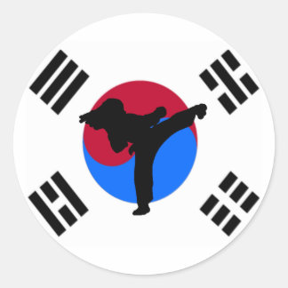 Adesivo Taekwondo Kicker Stickers