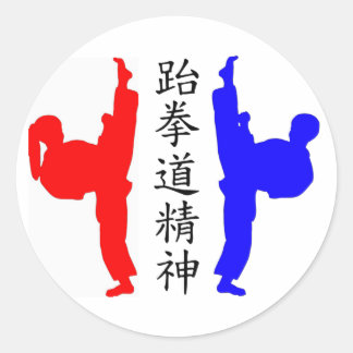 Adesivo Taekwondo Kickers Stickers