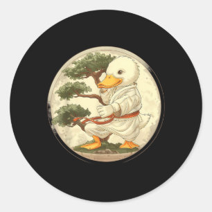 Adesivo Taekwondo Pato Árvore Bonsai Mma Artes Marciais Ka
