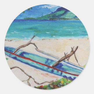 Adesivo Tahiti Outriggger