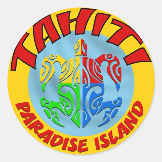 Adesivo Tahiti Sticker (Frente)