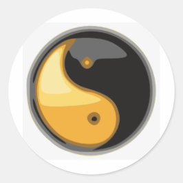 Adesivo Taijitu_amarelo