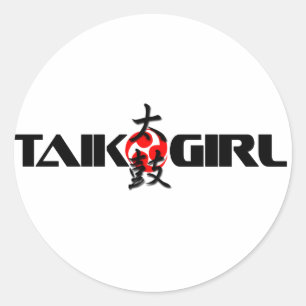 Adesivo Taiko Girl (Design 1)