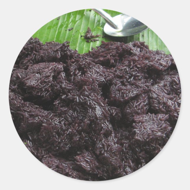 Adesivo Tailandês Lao Black Sticky Rice [Khao Niao Dam] (Frente)