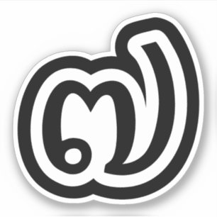 Adesivo Tailândia Número 7 / Sete / ๗ (Jed/Chet) Taila