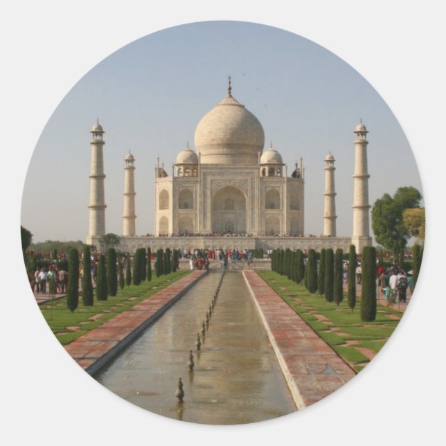 Adesivo taj mahal water (Frente)