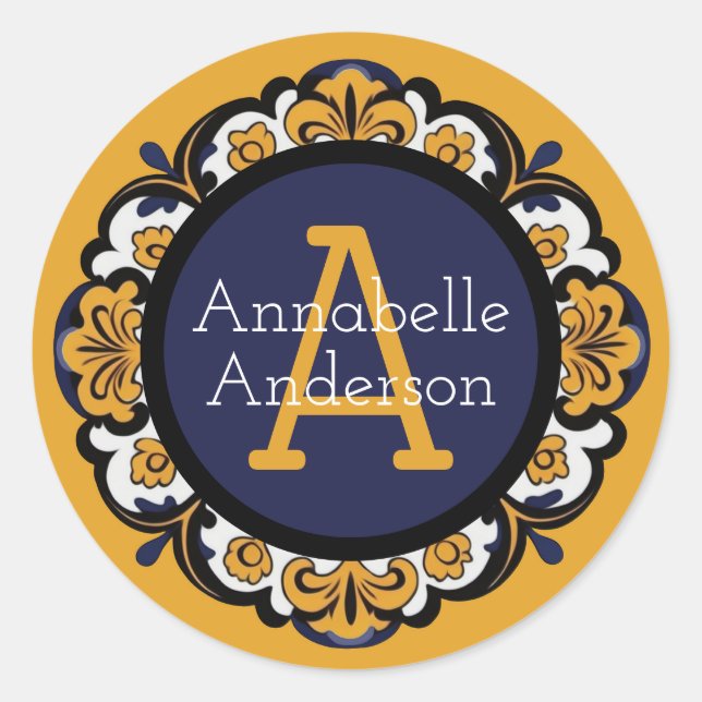 Adesivo Talavera Personalize Sticker (Frente)