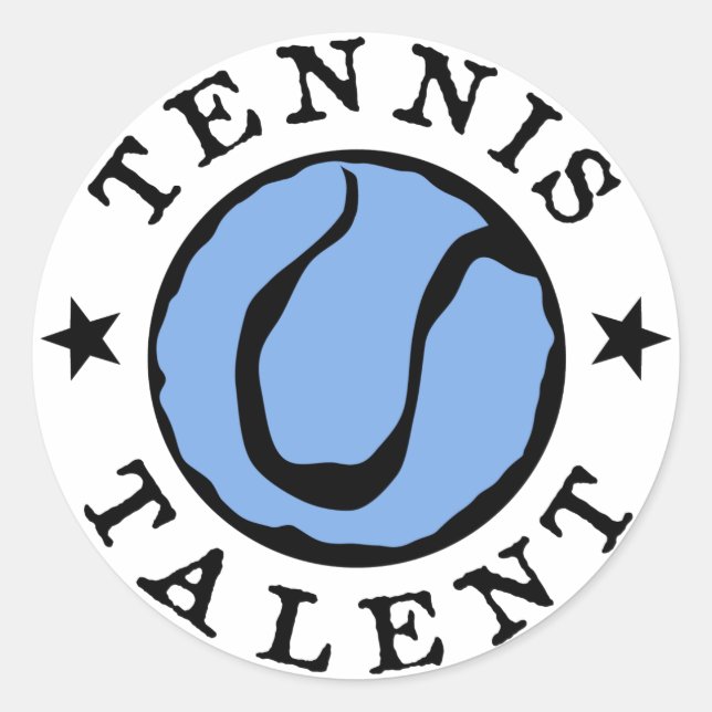 Adesivo Talentos de Tênis Blues (Frente)