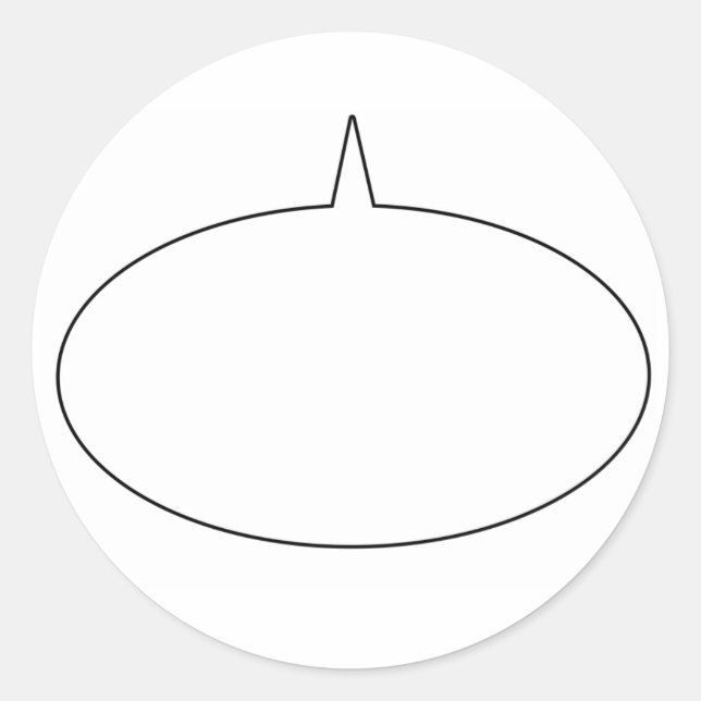 Adesivo Talk Bubble Sticker (Frente)
