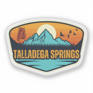 Adesivo Talladega Springs, Alabama