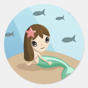 Adesivo Tallulah, o Sereia Sticker