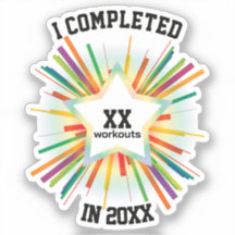 Tally de Workout do Final do Ano (Rainbow)