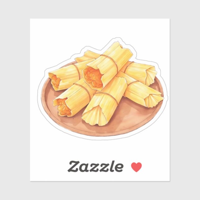Adesivo Tamales (Folha)