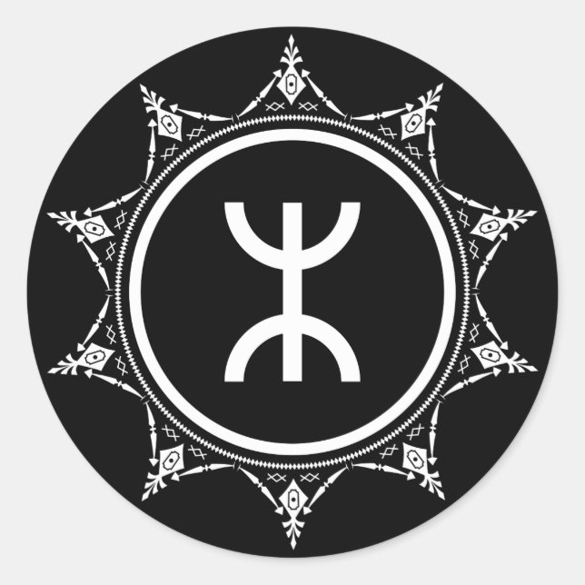 Adesivo Tamazgha - A terra do Sticker Amazighs (Frente)