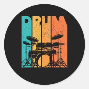 Adesivo Tambores  Presente Do Drummer Do Drummer