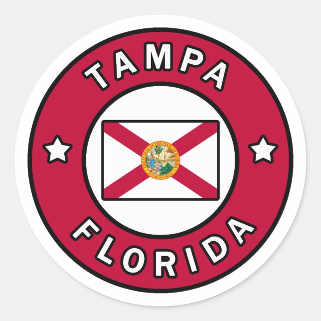 Adesivo Tampa Florida (Frente)