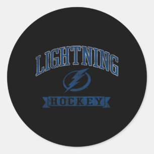 Adesivo Tampa Y Lightning Vintage Hockey Cinza Licenciado
