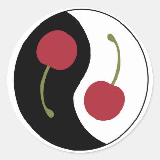 Adesivo Tampão Cherry Ying Yang