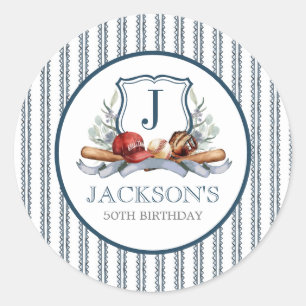 Adesivo Tampão de beisebol, favor do partido de beisebol