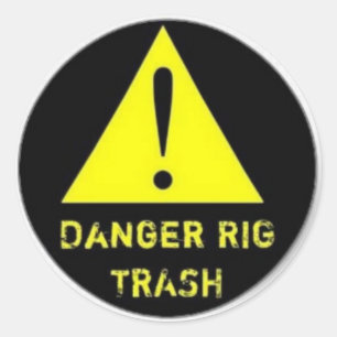 Adesivo Tampão de lixo