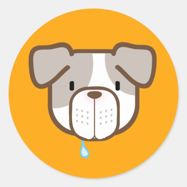 Adesivo Tampão Otisu, Laranja Brilhante (Frente)