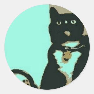 Adesivo Tampas da Kitty