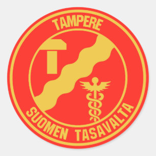 Adesivo Tampere Round Emblem