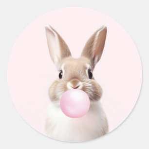 Adesivo Tan Beige Bunny Blowe Goma De Bolha Rosa