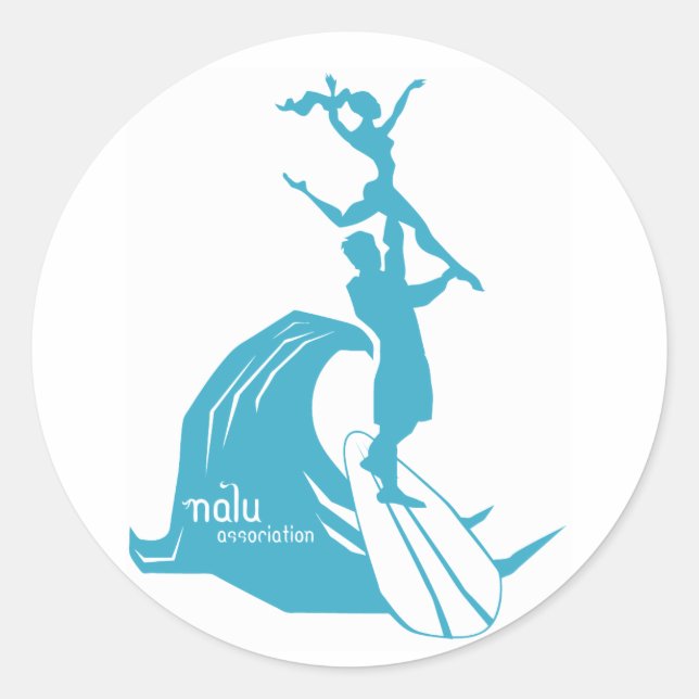 Adesivo Tandem Surfing Sticker (Frente)
