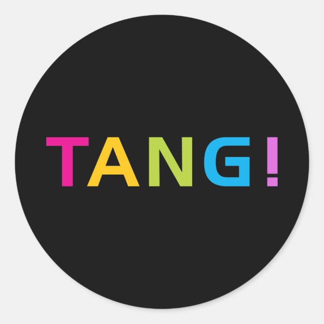 ADESIVO TANG! (Frente)