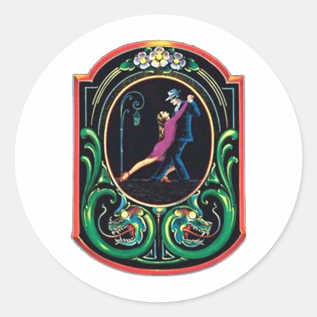 Adesivo Tango design! Tango Art! (Frente)