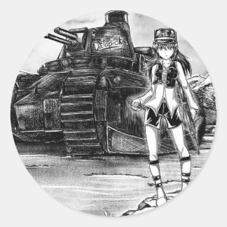 Adesivo Tank Girl Sticker