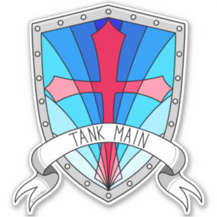 Adesivo Tank Main Gamer Sticker