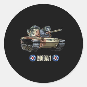 Adesivo Tanque pesado americano M60a1 da Guerra Fria