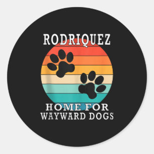 Adesivo Tanque T Rodriquez Casa Para Cães Desajustados Sob