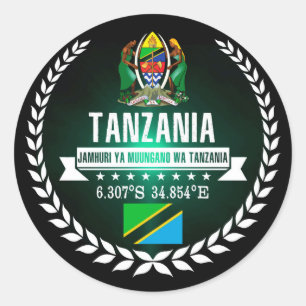 Adesivo Tanzânia