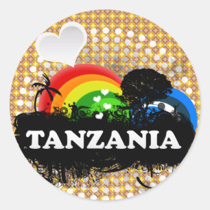 Adesivo Tanzânia frutado bonito