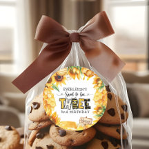 Tão doce para ser três floral 3º aniversário