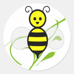 Adesivo Tão ocupado quanto uma abelha