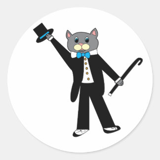Adesivo Tap Dance Cat Sticker