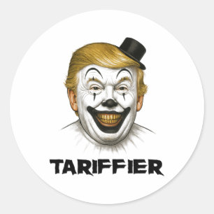 Adesivo Tariffier - Tarifa Economia Divertida Horror Trump