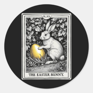 Adesivo Tarot Card Felz pascoa Bunny Primavera Easter Oa