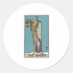 Adesivo Tarot o eremita The Hermit